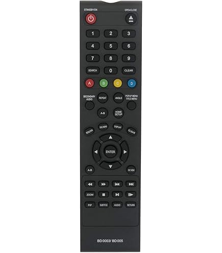 BD002 交換用リモコン Insignia BLU-RAY DVDプレーヤー NS-2BRDVD NS-BDLIVE01用 Amazon.com: BD003 BD0003 BD005 Replace Remote Control fit for